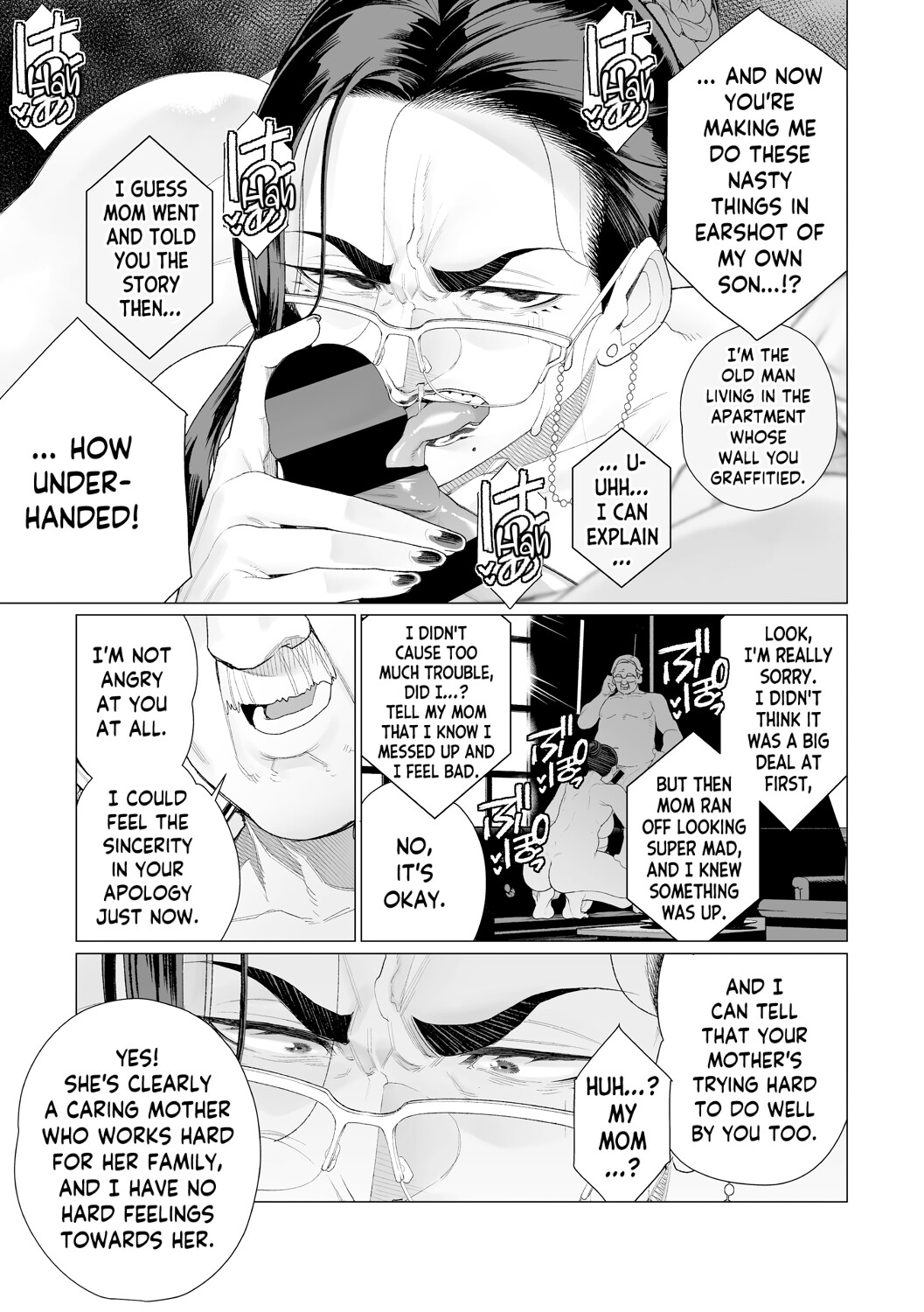 Hentai Manga Comic-Haughty Housewives: Defeated by Dick-Read-159